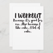 私トレーニングはケーキジおもしろいムメンズトレイン (正面/裏面)