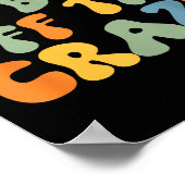 私トレーニングは燃え尽くす熱狂するおもしろいトレーニング ポスター (角)