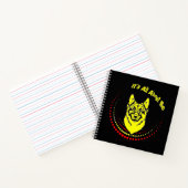 私ドイツの羊飼い ノートブック (内部)