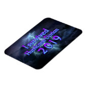 私ハリケ生き延びン・ドリアン マグネット (左側)