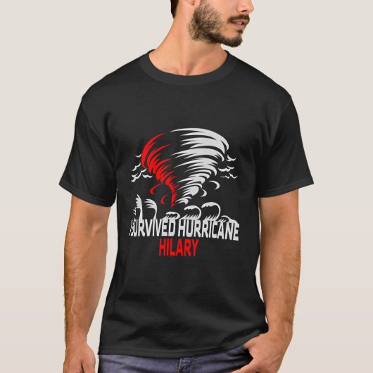 私ハリケ生き延びーン丘陵地 Tシャツ (正面)