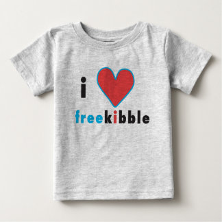 "私ハートのfreekibble"ティー ベビーTシャツ