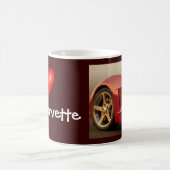 私ハートマイコルベット コーヒーマグカップ (中央)