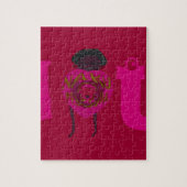 私ハートユナクペンダサナハッピーバレンタインデーSWA ジグソーパズル (縦)