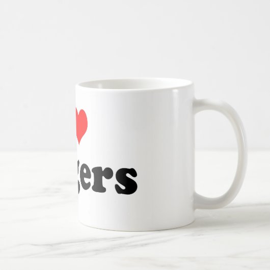 私ハート コーヒーマグカップ (右)