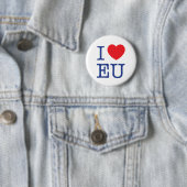 "私ハートEU"の記章を付けます/Pin/ボタン 缶バッジ (インサイチュ)