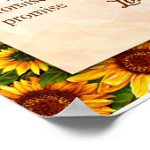 私パーソナライズされたの孫娘への手紙 ポスター (角)