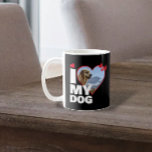 私パーソナライズされたは私の犬のハート写真が大好き コーヒーマグカップ<br><div class="desc">Ricasoの優れた写真ハートのマググの一カスタムつ – 愛ハート写真テンプレート写真テンプレート..単に自分の写真をI LOVE MY DOGと一緒に素晴らしこのカスタムのマググに自分の写真を追加しますはっきりした(文字を挿入またはカスタマイズ可能なをカスタマイズ可能に) ... </div>