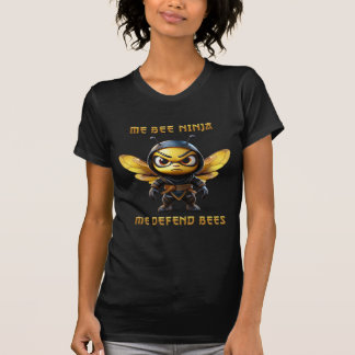 私ビー忍者私は蜂を守る Tシャツ