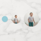 私ブルーレースカー3rd誕生日パーティーをキャッチできない コンフェッティ (裏面)