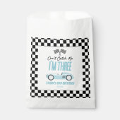 私ブルーレースカー3rd誕生日パーティーをキャッチできない フェイバーバッグ (正面)