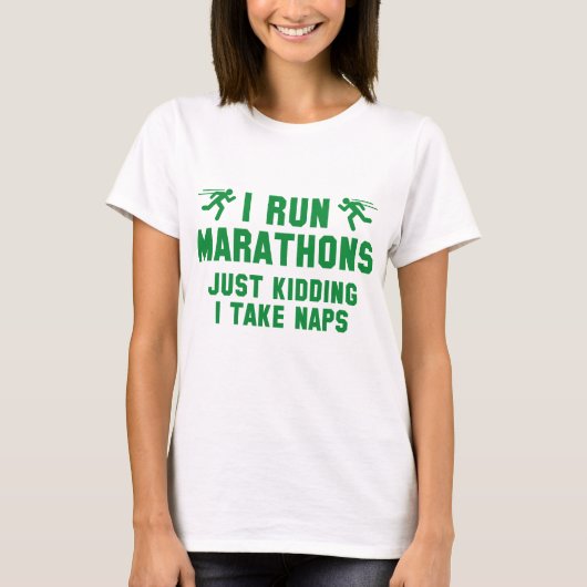 私マラ走ーズ Tシャツ (正面)