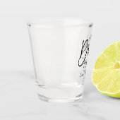 私ミニマルはその名前をカスタムするに飲み結婚る ショットグラス (左)