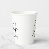 私ミニマルはその名前をカスタムするに飲み結婚る 紙コップ (左)