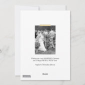 私メリーたち! |ホリデーフォトカード – グリッター&セメント シーズンカード (裏面)