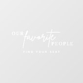 私モダンたちお気に入りのの人結婚々の鏡デカール ウィンドウサイン (シート)