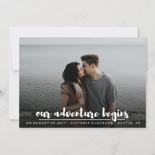 私モダンたちのアドベンチャーのブラシ写真パーソナライズされた (正面)