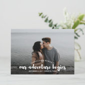 私モダンたちのアドベンチャーのブラシ写真パーソナライズされた (スタンド正面)