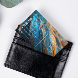 私モダンの羽 マグネット名刺