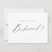 私モダンの脚ミニマル本を書いてくれるか 招待状 (正面)