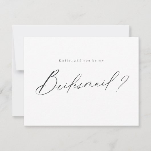 私モダンの脚ミニマル本を書いてくれるか 招待状 (正面)