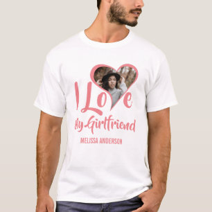 私モダンは彼女が大好き  ハートフォトTシャツ Tシャツ