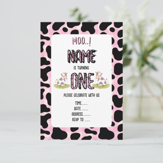 私モーは1つ回す 招待状 (スタンド正面)