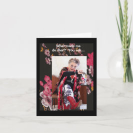 私ユーモアのあるがそのカードを作った理由 カード