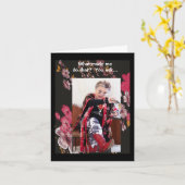 私ユーモアのあるがそのカードを作った理由 カード (黄色い花)