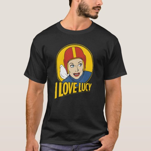 私ラブルーシーLbすごい漫画 Tシャツ (正面)