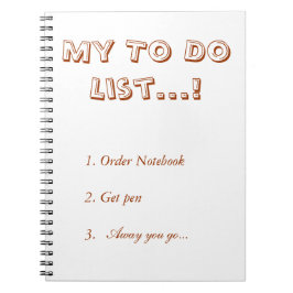 私リストをするため ノートブック