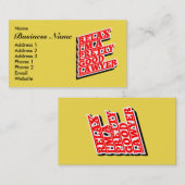 私リラックスは弁護士かわいらしだ 名刺 (正面/裏面)