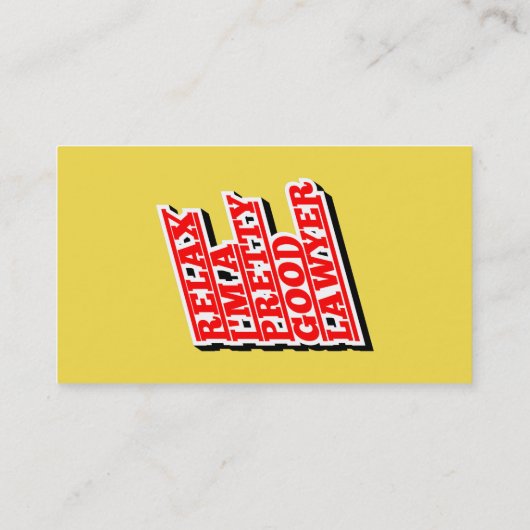 私リラックスは弁護士かわいらしだ 名刺 (裏面)