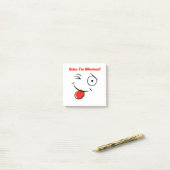 私リラックスはPOSTおもしろいノートのデザイン。 ポストイット (デスク上)