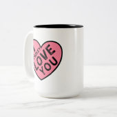 私ロー鍵愛バレンタイン ツートーンマグカップ (正面左)