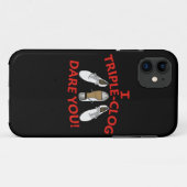 私三重障害物の挑戦 Case-Mate iPhoneケース (裏面(横))