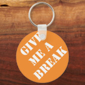 私与えに休憩を与える キーホルダー (正面)