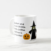 私与えのコーヒーかトラブルが発生！魔女マグ コーヒーマグカップ (正面左)