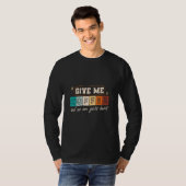 私与えのコーヒーと誰も傷つけない Tシャツ (正面フル)