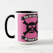 私与えのコーヒ与えーか死のマグカップ マグカップ (左)