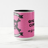 私与えのコーヒ与えーか死のマグカップ マグカップ (中央)