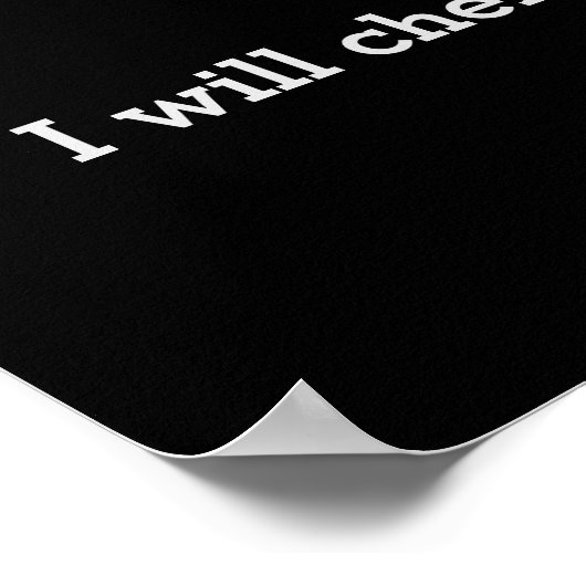 私与えの息子の詩を返す ポスター (角)