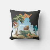 私与えの釈迦ビーチ クッション (正面)