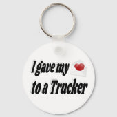 私与えはハートをトラック運転手に キーホルダー (正面)