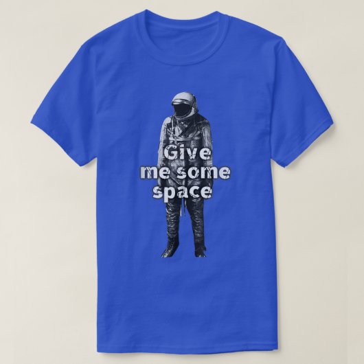 私与えは仕事や何かのための宇宙フォーカスモード Tシャツ (デザイン正面)