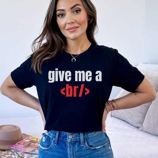 私与えはBr/、プログラマおもしろいーことわざ、コーダギフト Tシャツ