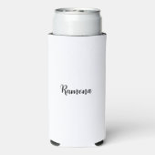 私保と一緒に静かにカヤック スリム缶クーラー (Seltzer裏面)