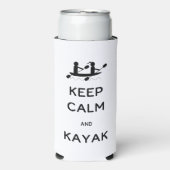 私保と一緒に静かにカヤック スリム缶クーラー (Seltzer正面)