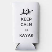 私保と一緒に静かにカヤック スリム缶クーラー (正面)