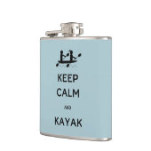 私保と一緒に静かにカヤック フラスク (左)